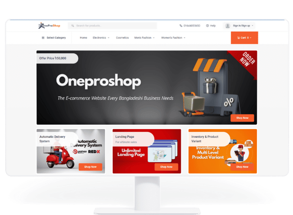 Onecodesoft Ecommerce Website Development
